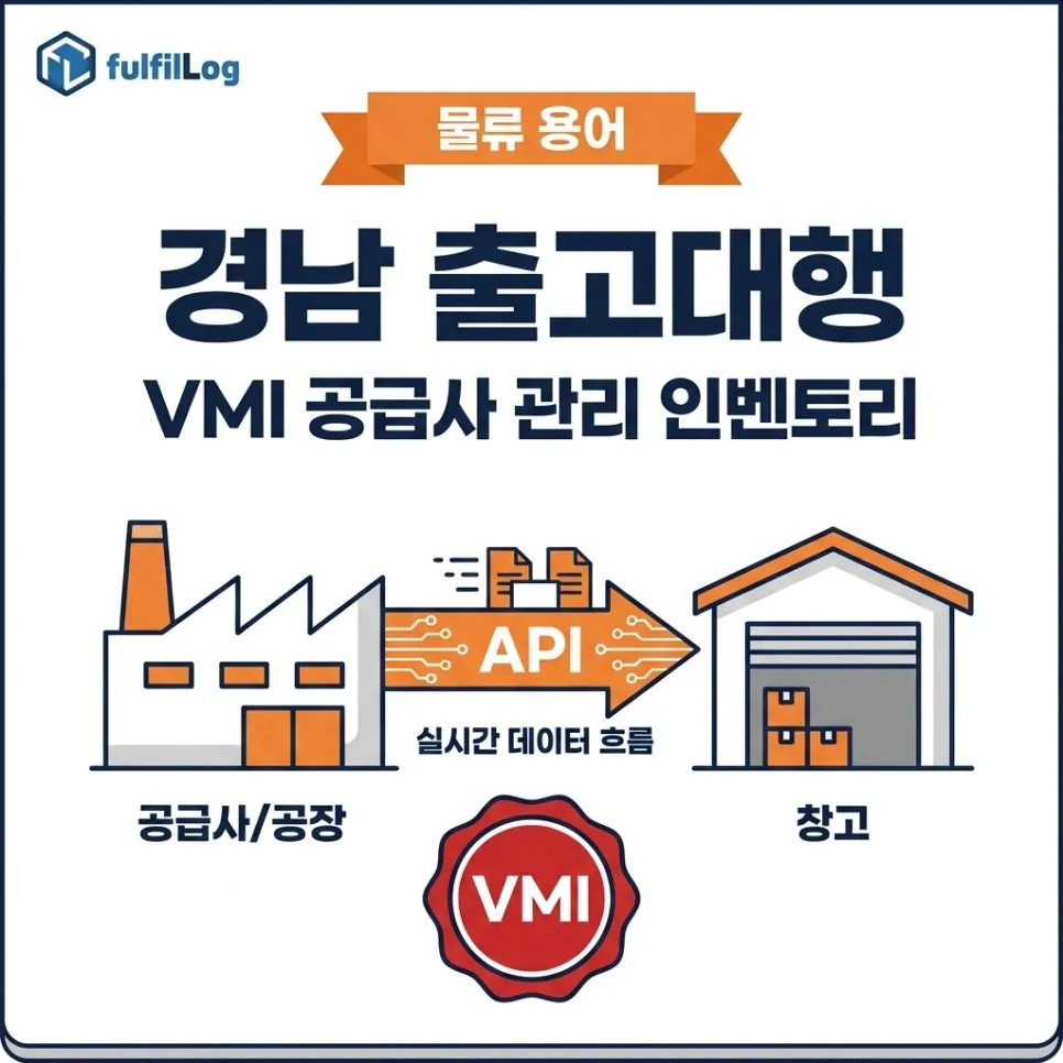 경남 출고대행 VMI(공급사 관리 인벤토리) 뜻과 적용