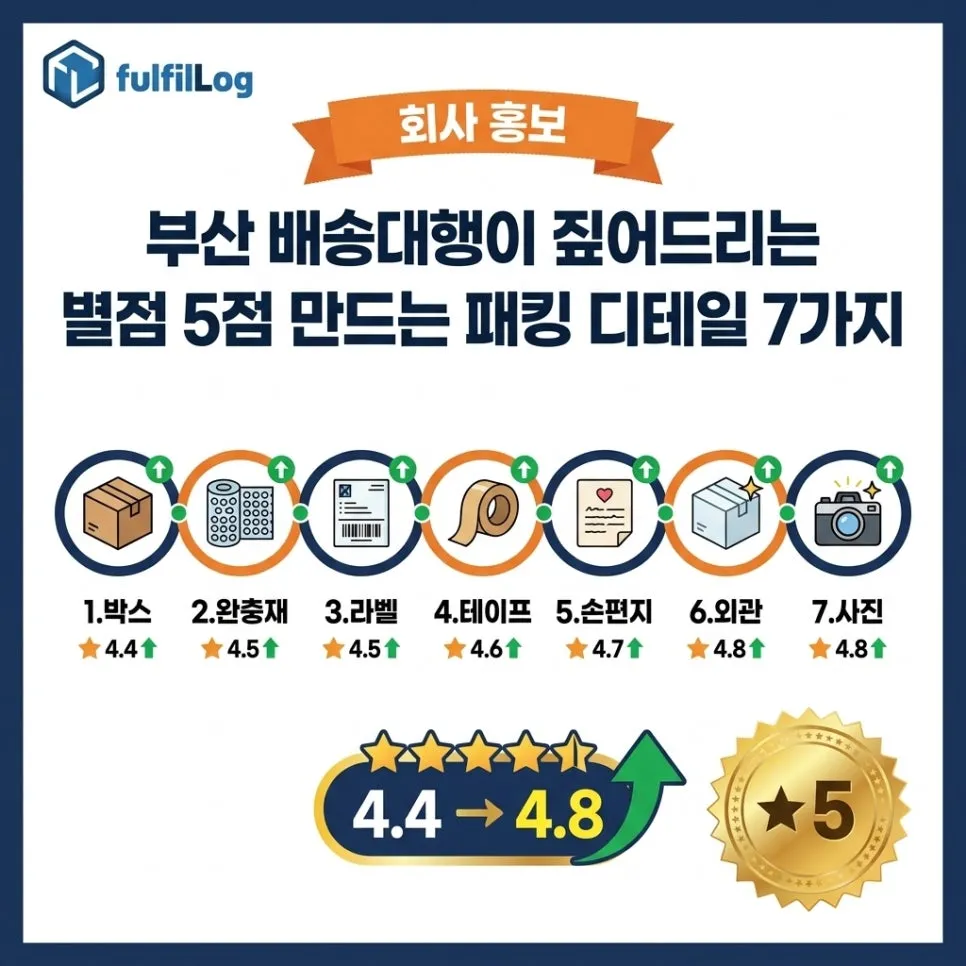 부산 배송대행 별점 5점 만드는 패킹 디테일 7가지