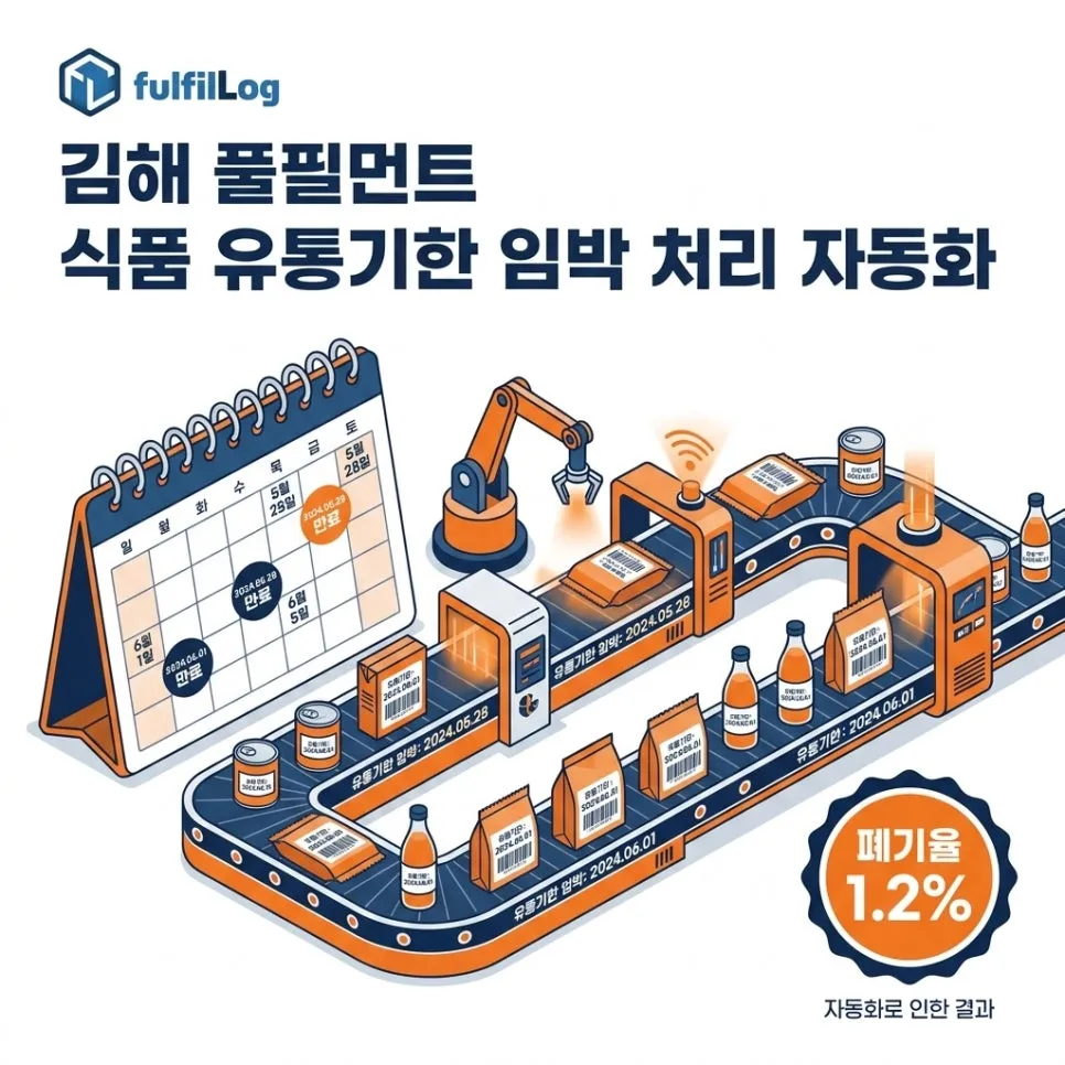 김해 풀필먼트 — 식품 셀러 유통기한 임박 처리 자동화 가이드
