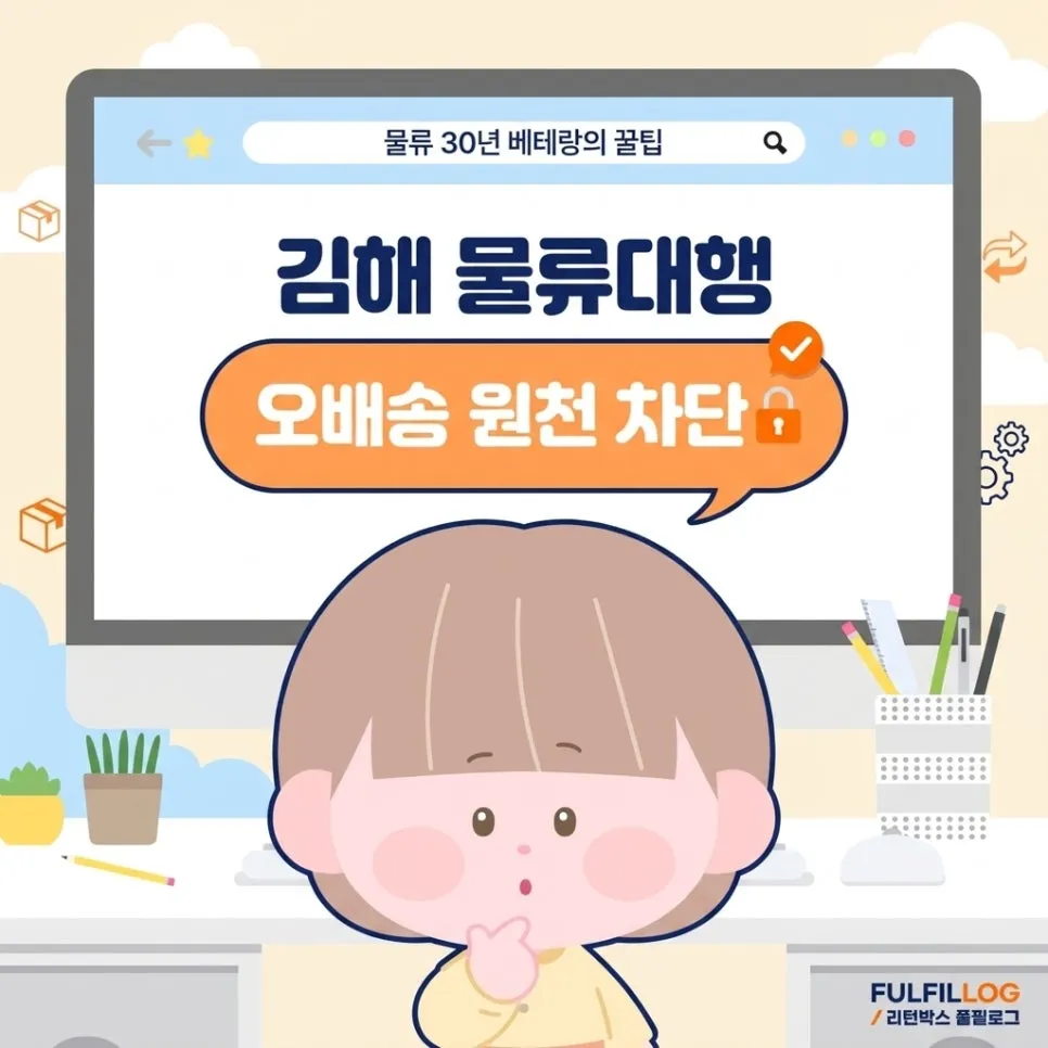 김해 물류대행, 오배송을 원천 차단하는 검수의 기술