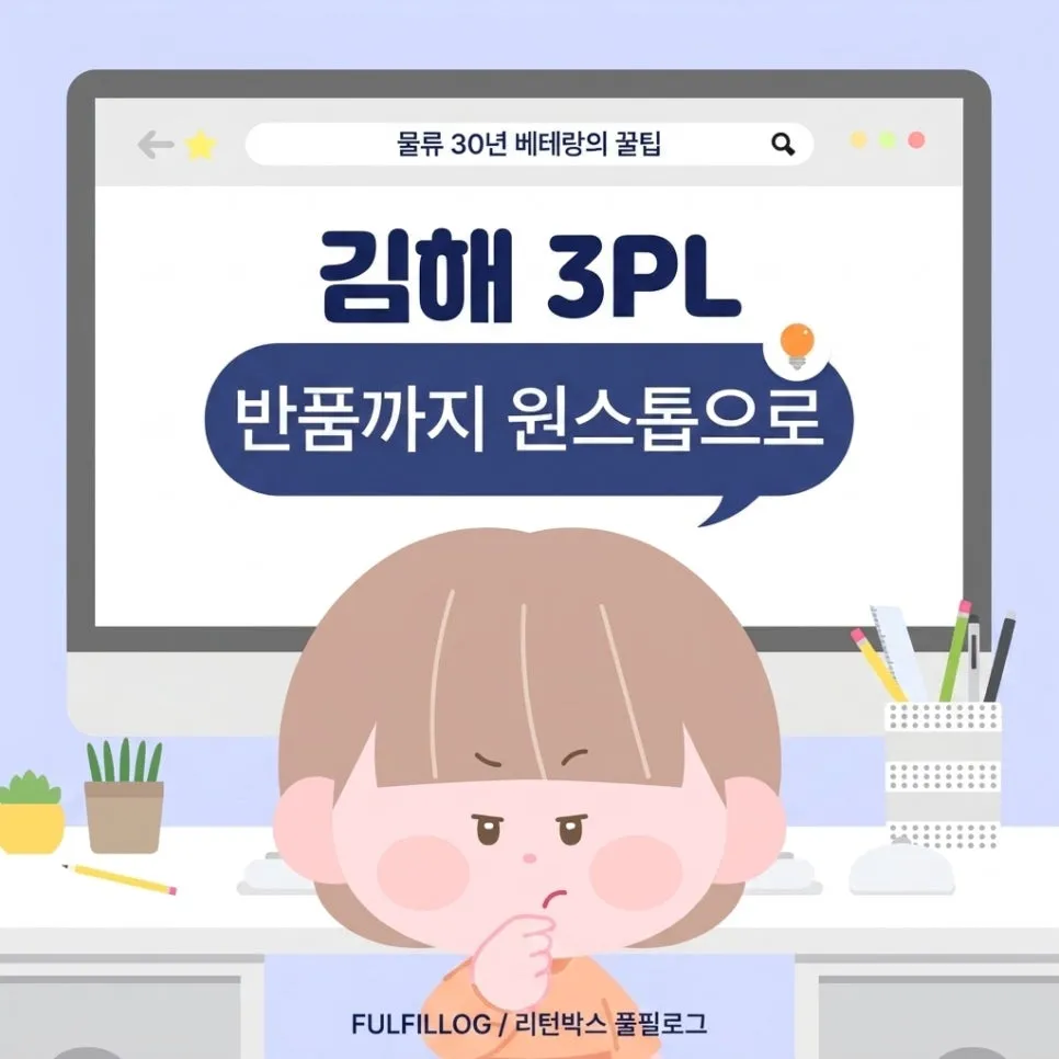 김해 3PL, 반품까지 원스톱으로 맡기는 법