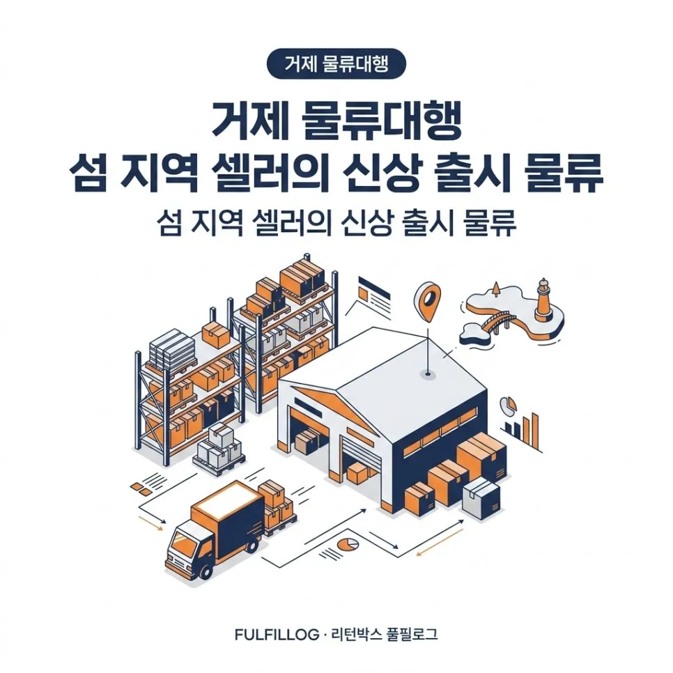거제 물류대행 섬 지역 셀러의 신상 출시 물류 (2026)