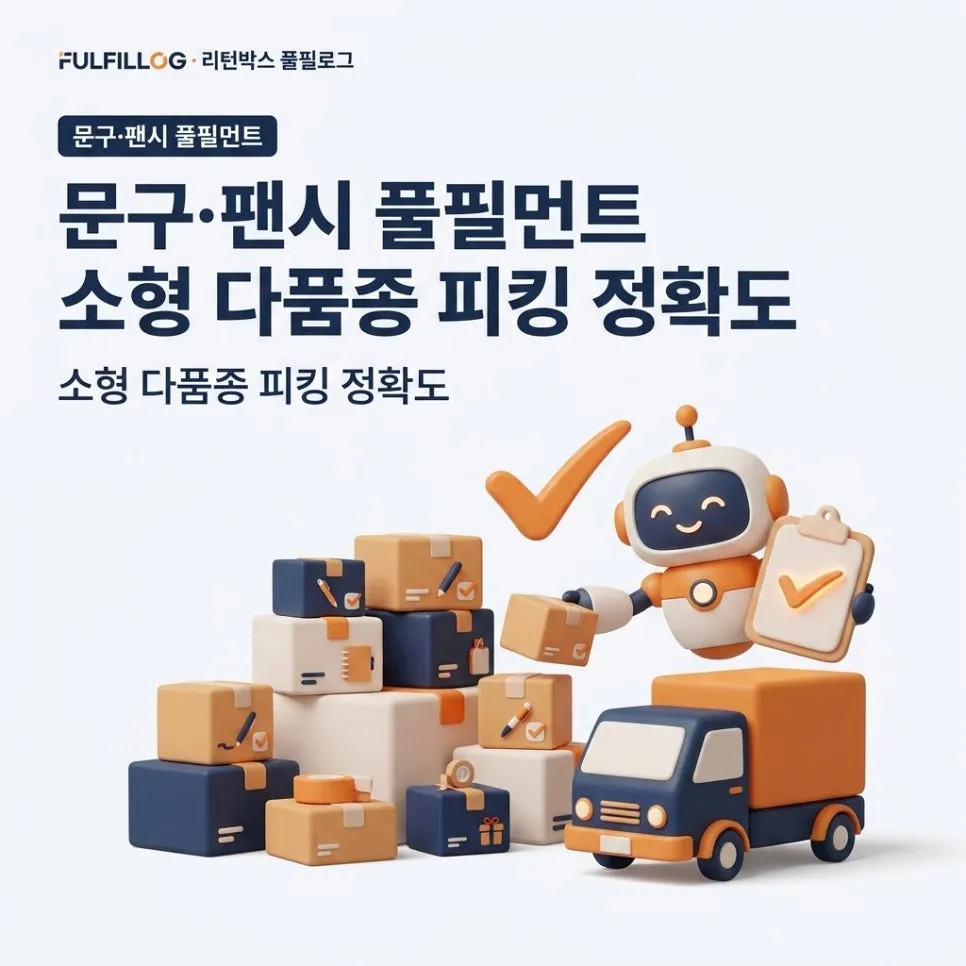 문구·팬시 풀필먼트 소형 다품종 피킹 정확도 (2026)