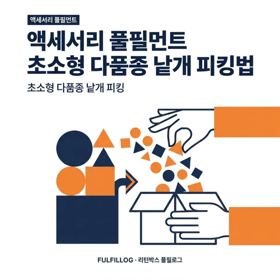 액세서리 풀필먼트 초소형 다품종 낱개 피킹법 (2026)