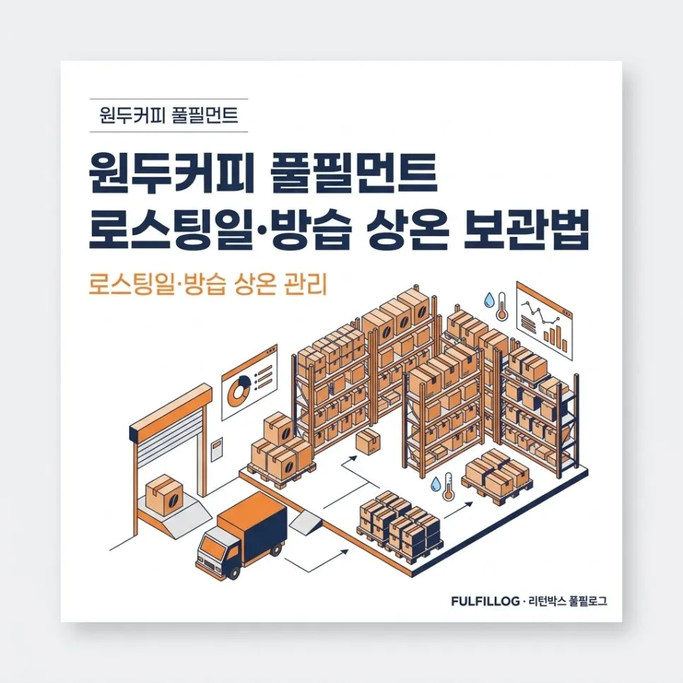 원두커피 풀필먼트 로스팅일·방습 상온 보관법 (2026)