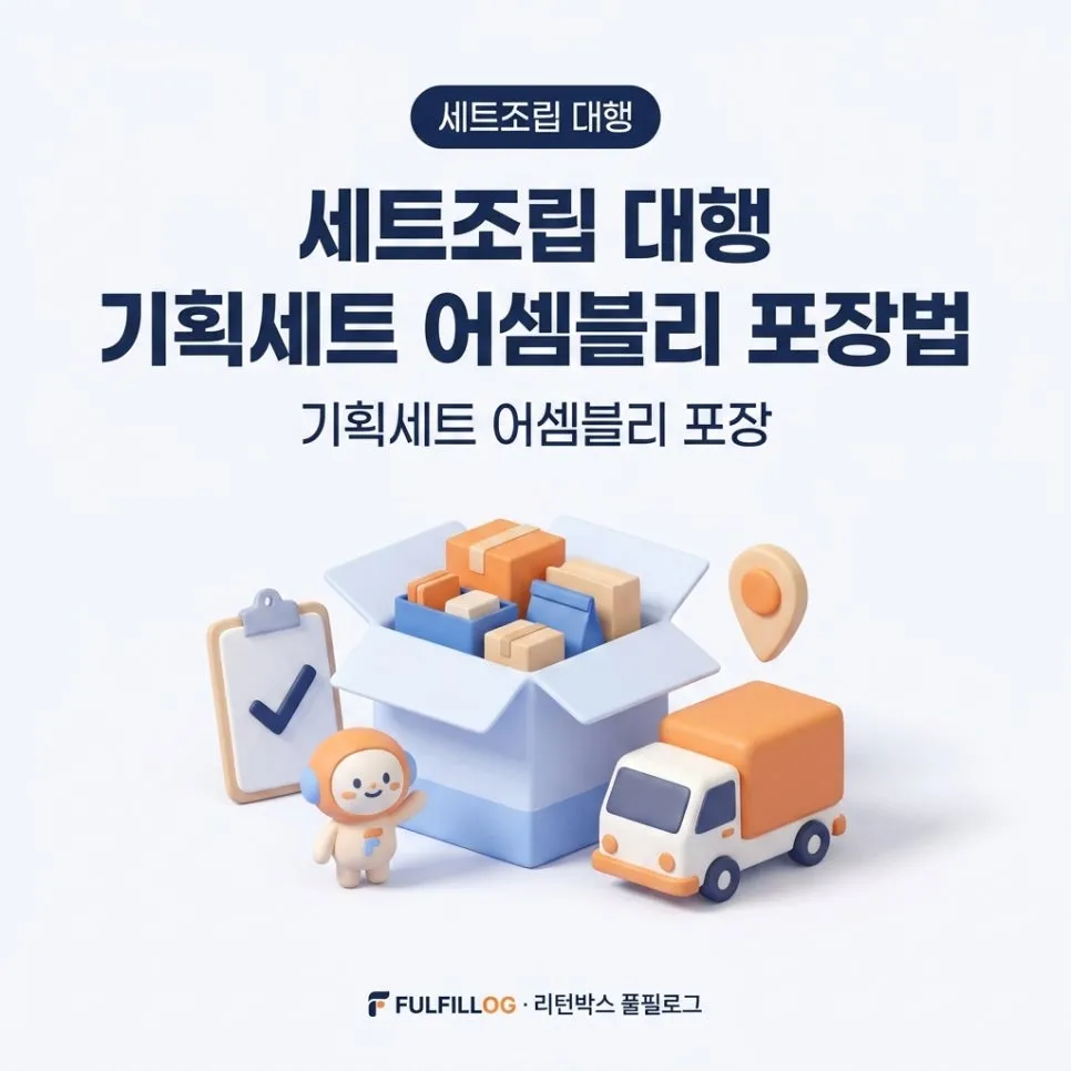 세트조립 대행 기획세트 어셈블리 포장법 (2026)
