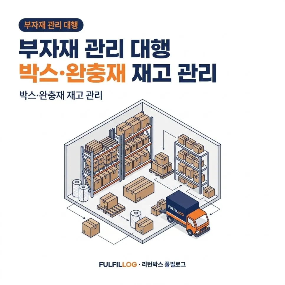 부자재 관리 대행 박스·완충재 재고 관리 (2026)