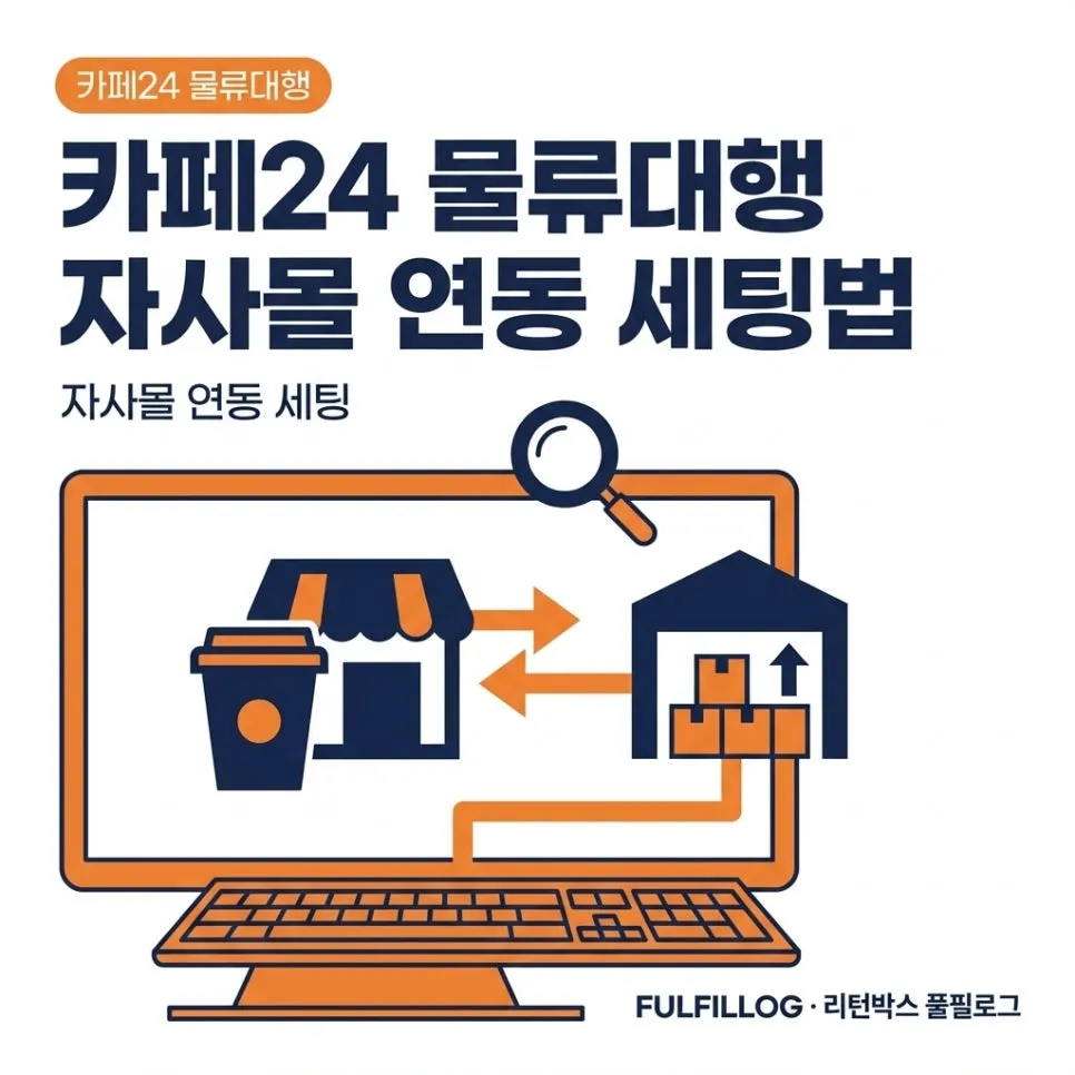 카페24 물류대행 자사몰 연동 세팅법 (2026)