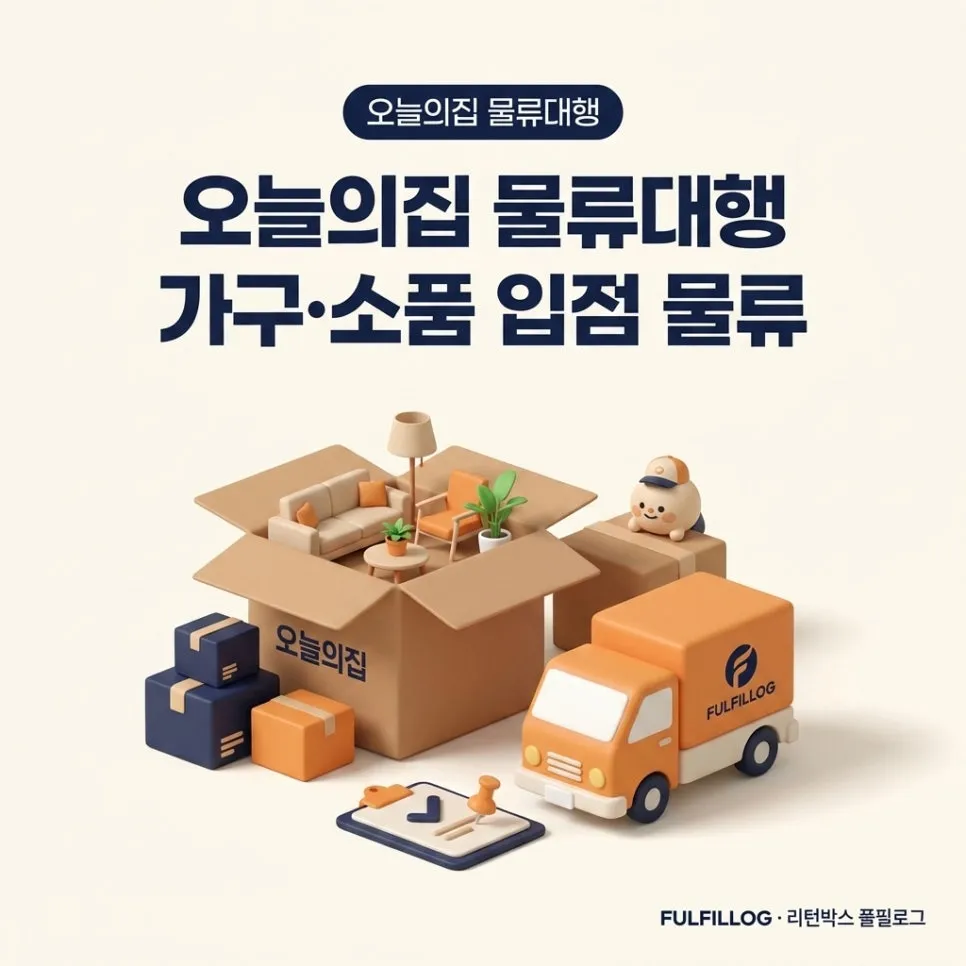 오늘의집 물류대행 가구·소품 입점 물류 (2026)