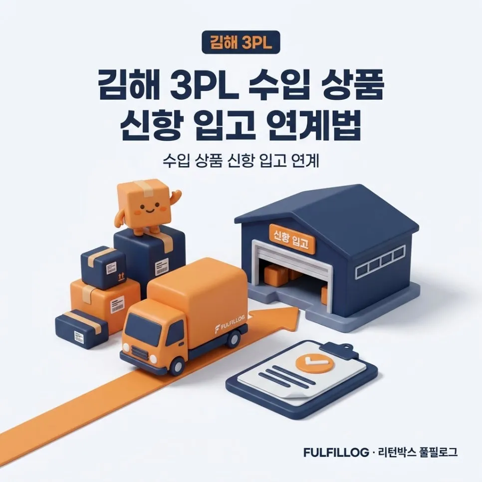 김해 3PL 수입 상품 신항 입고 연계법 (2026)