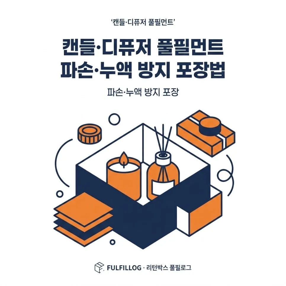 캔들·디퓨저 풀필먼트 파손·누액 방지 포장법 (2026)
