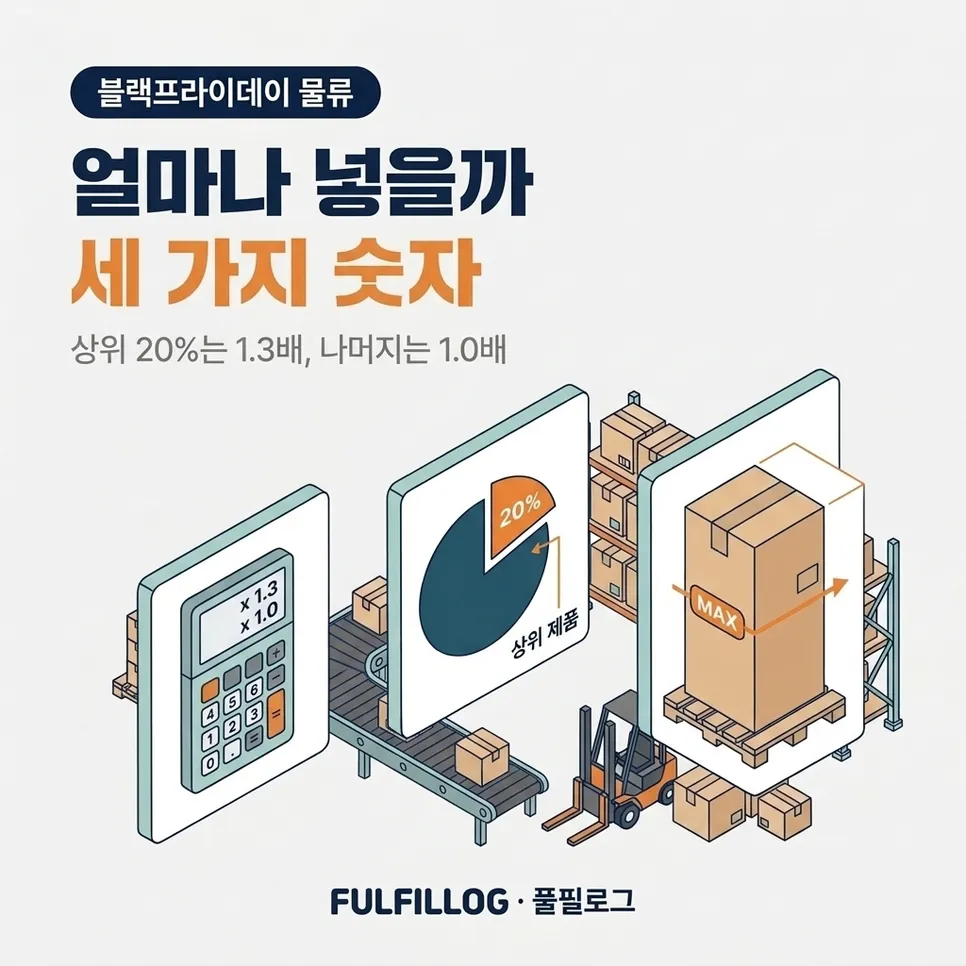얼마나 넣어야 하나요 — 세 가지 숫자 설명 이미지